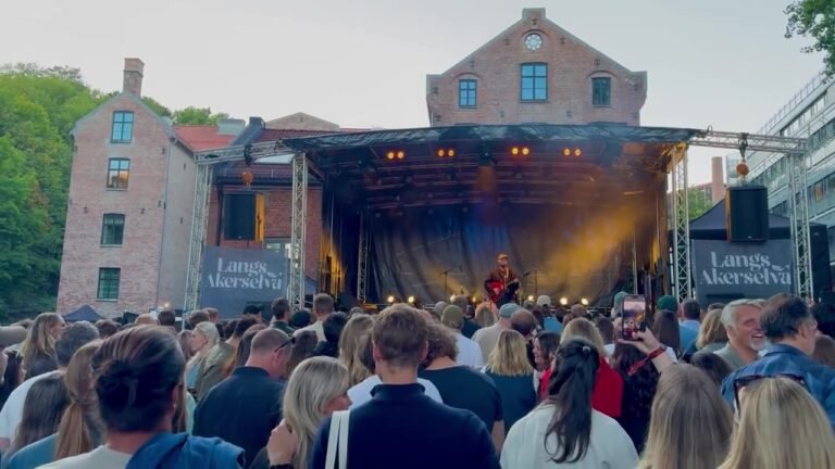 Asgeir – Danley Sound Labs J7 – Langs Akerselva festivalen | Arena Akustikk